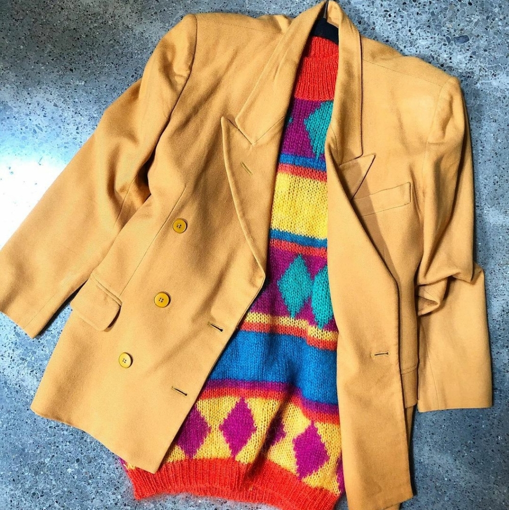 Vintage Michael Kors Golden Blazer